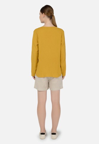 FRESHLIONS Blouse 'Bailey' in Geel