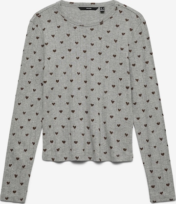 VERO MODA Shirt 'THERESE' in Grau: Vorderseite