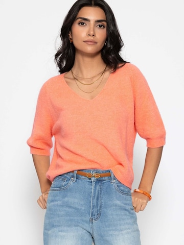 SASSYCLASSY Sweater in Orange: front