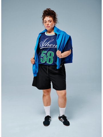 ZizziLoosefit Sportske hlače 'Cahavani' - crna boja