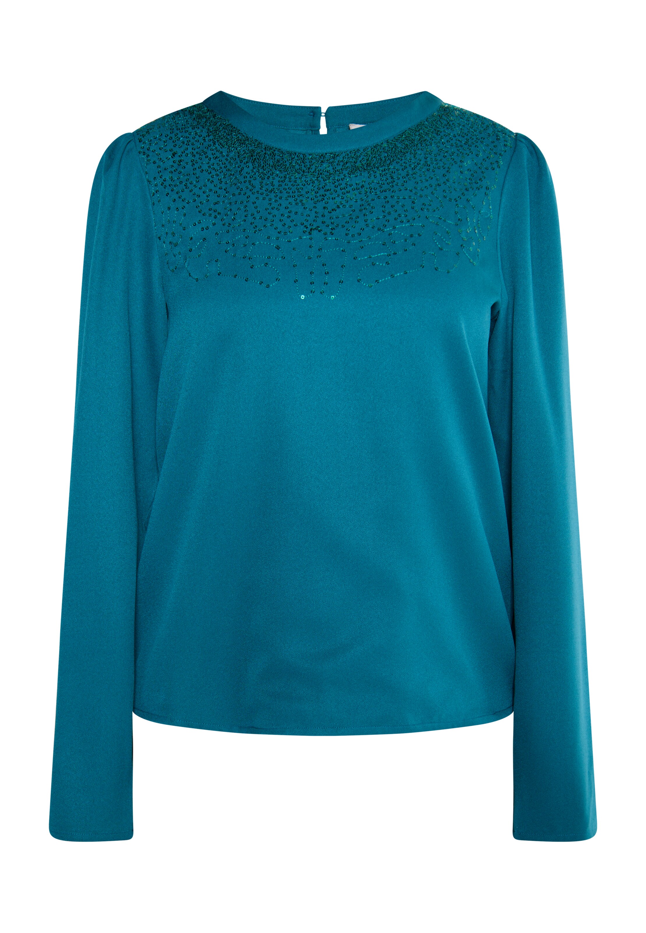 Usha Μπλούζα σε μπλε: μπροστά