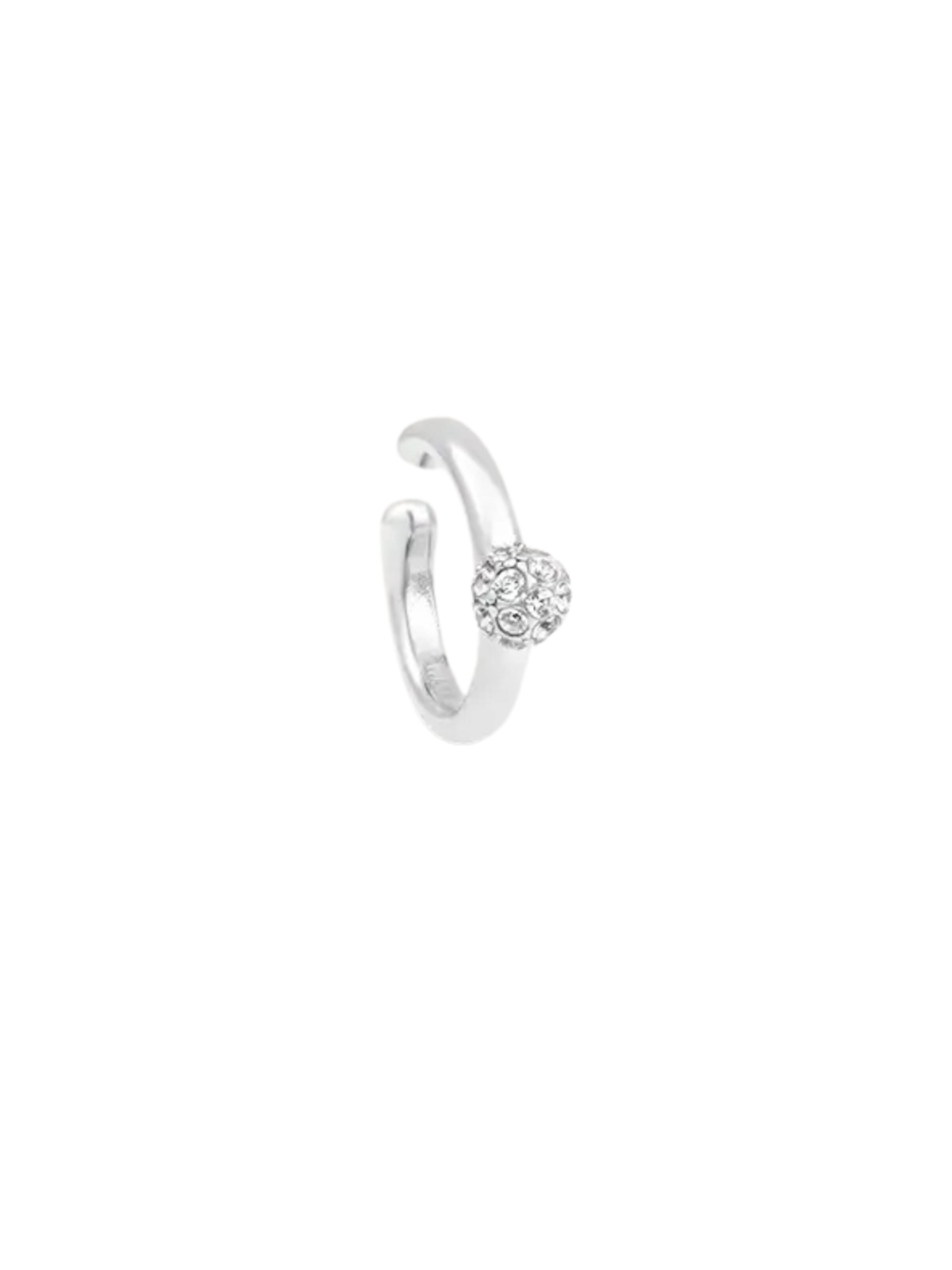 Boucles d'oreilles 'STELLA' YParis en argent : devant