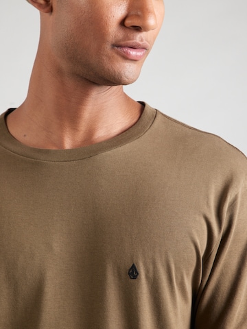 T-Shirt 'STONE BLANKS' Volcom en marron