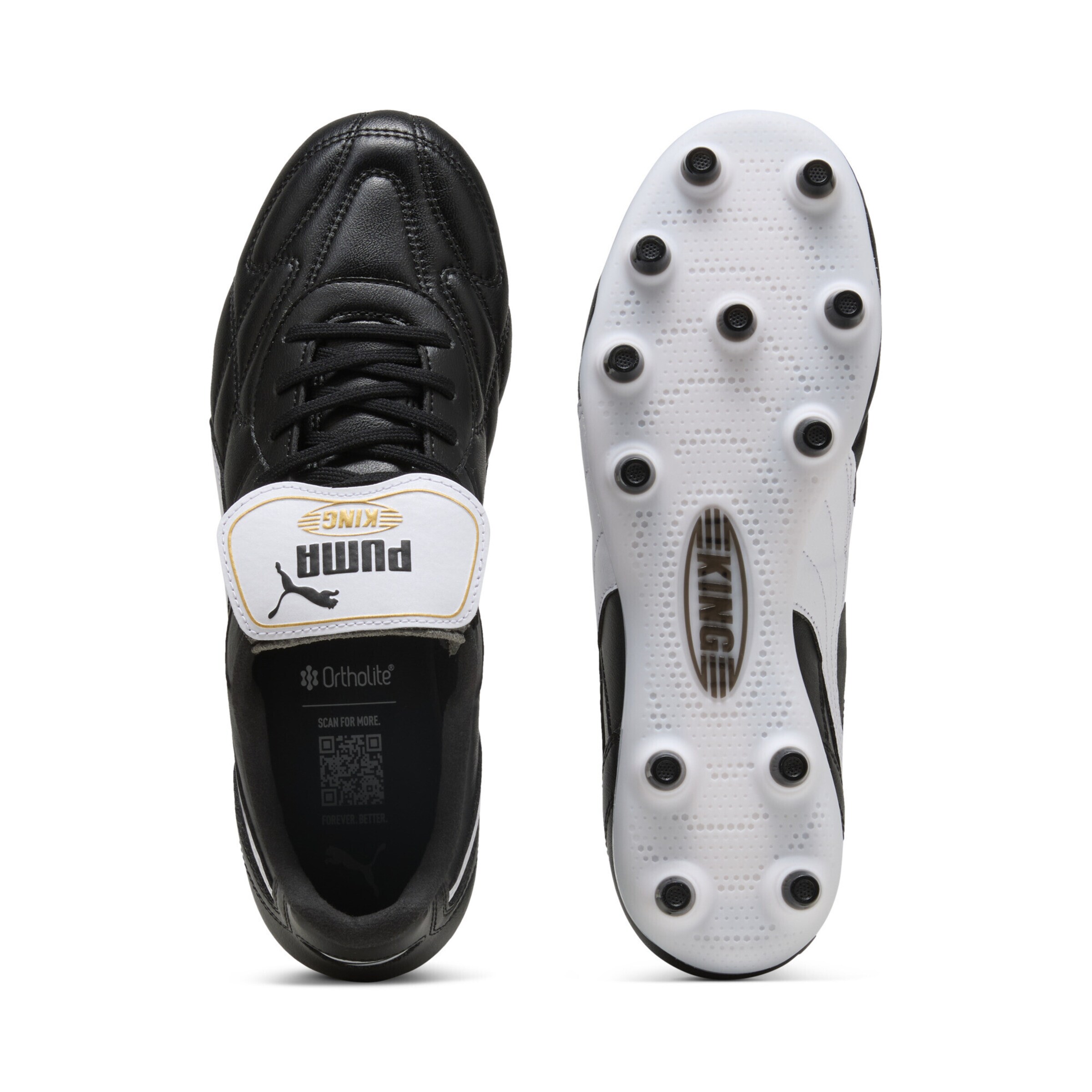 PUMA Soccer shoe 'King Top' in Black