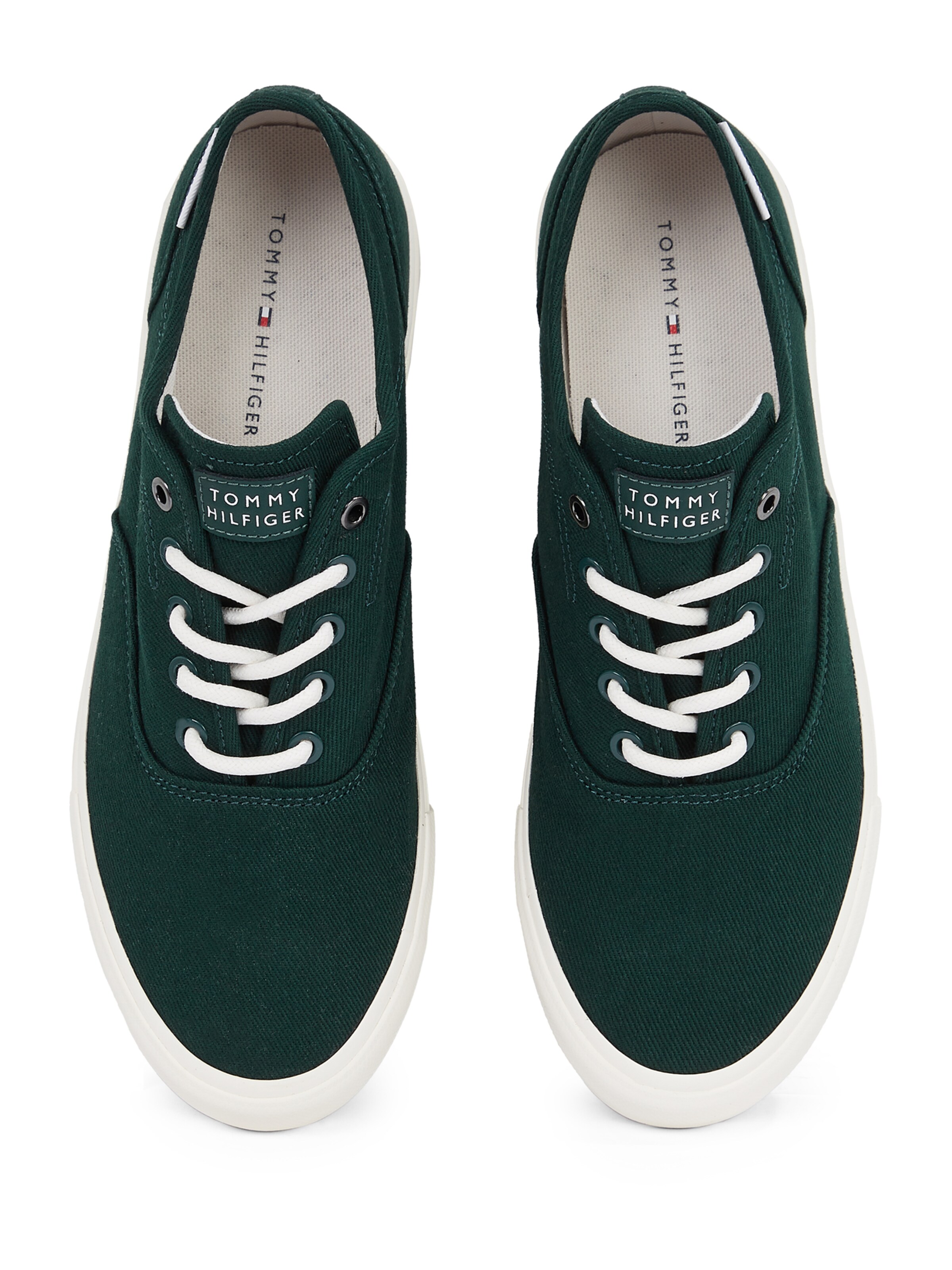 TOMMY HILFIGER Låg sneaker i grön