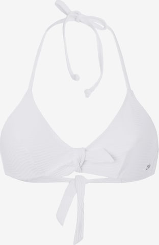 Pepe Jeans Bralette Bikini Top in White: front
