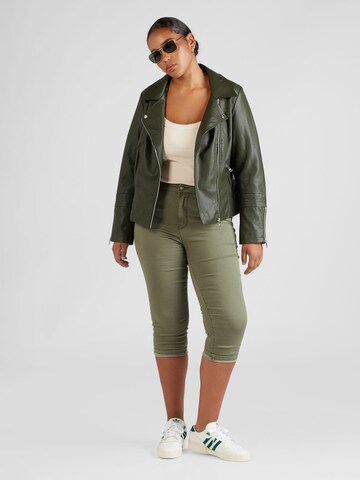 ONLY Carmakoma Between-season jacket 'EMMY' in Green