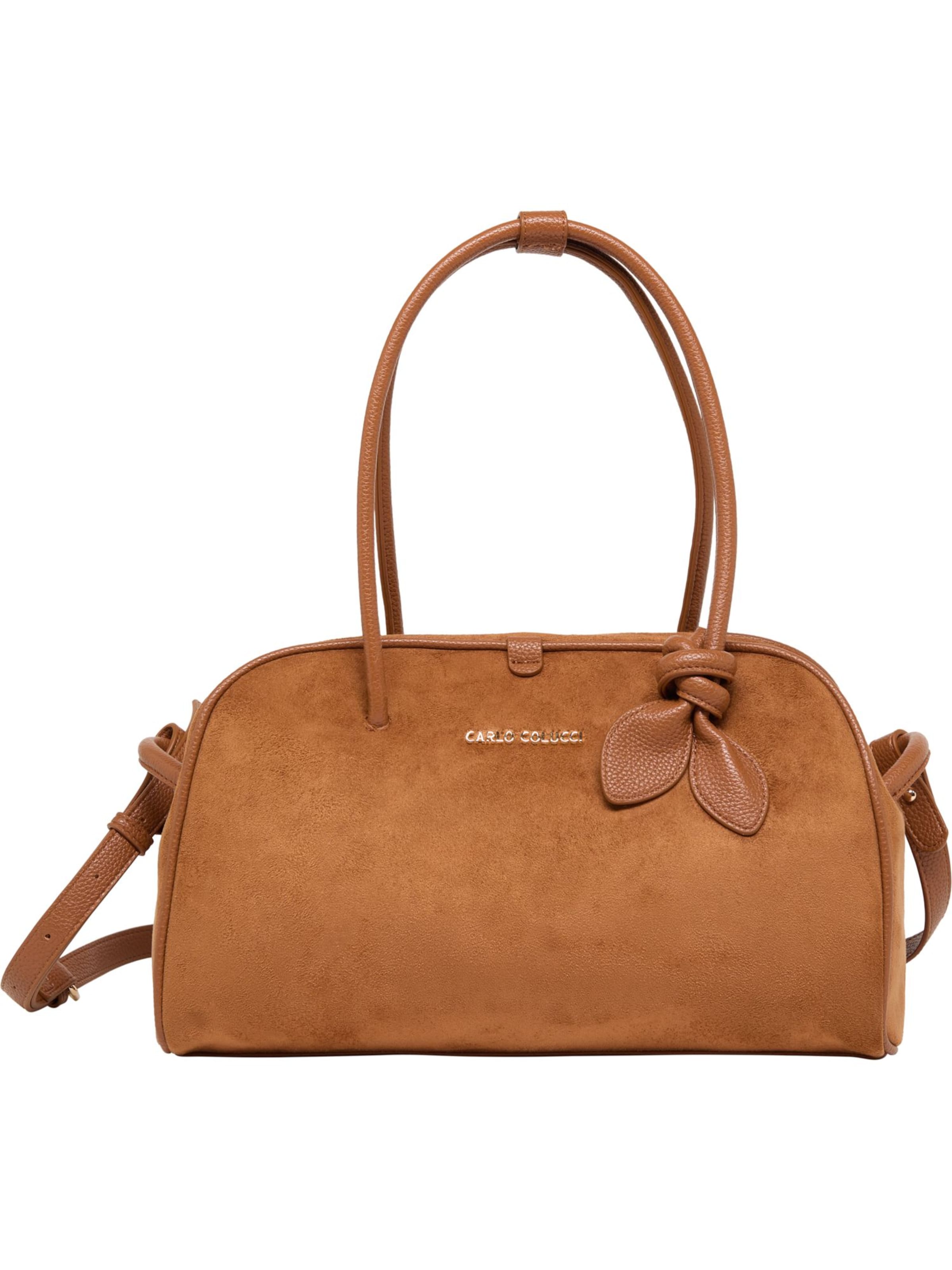 Carlo Colucci Handtasche 'Ferriero' in Bronze: Vorderseite