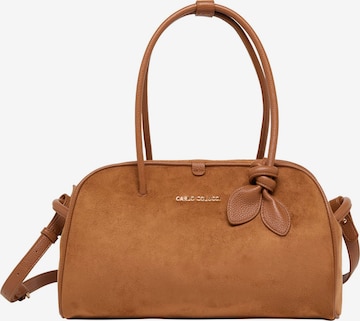 Carlo Colucci Handtasche 'Ferriero' in Bronze: Vorderseite
