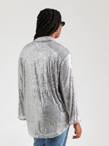 Noisy May Curve - Blusa 'NMSCARLET' en plata