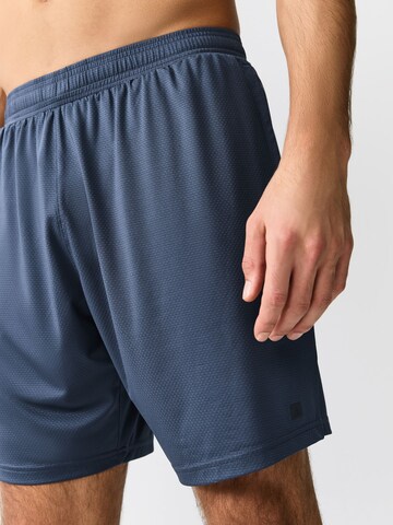 Next Широка кройка Спортен панталон 'Active Gym' в синьо