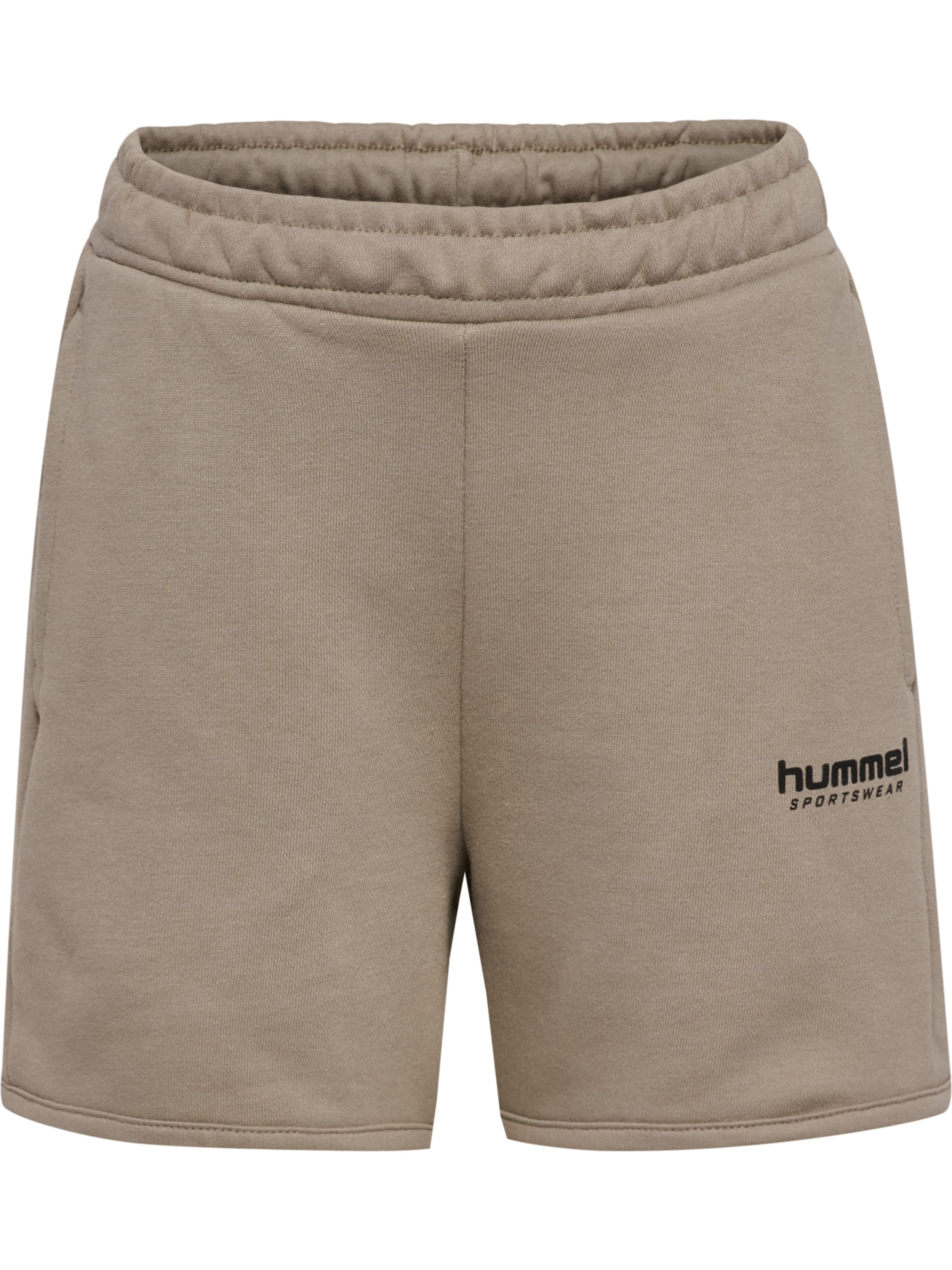 Hummel Shorts in 104 in beige / schwarz, Produktansicht