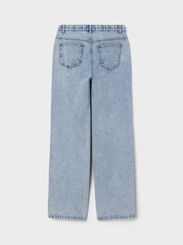 LMTD Wide leg Jeans 'IZZA' i blå