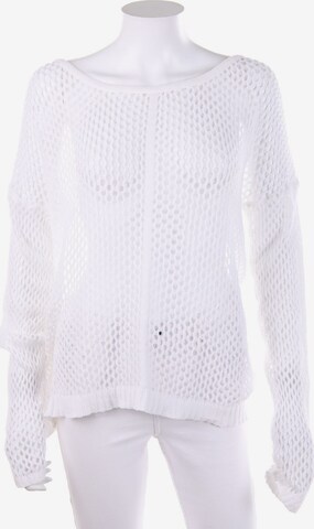 SAINT TROPEZ Sweater & Cardigan in S in White: front