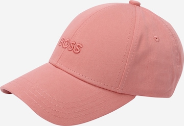 BOSS Black Cap 'Ari' in Orange: front