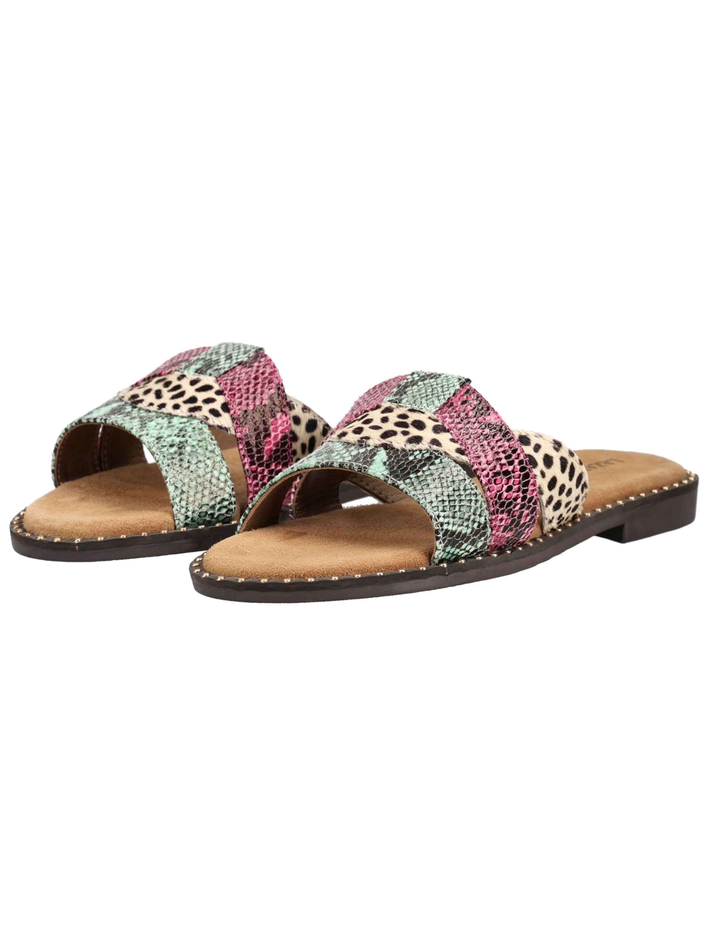 Mule LAZAMANI en vert