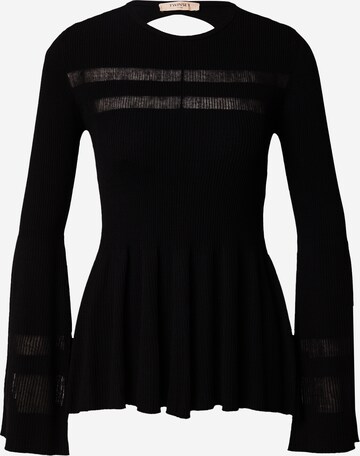 Twinset Sweater in Black: front