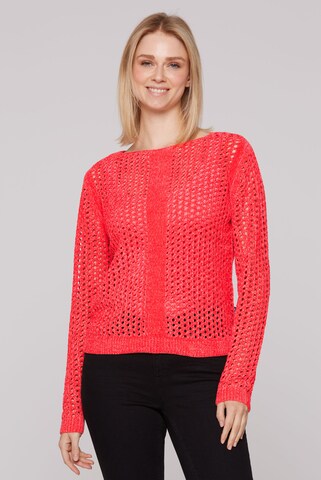 Soccx Sweater in Red: front