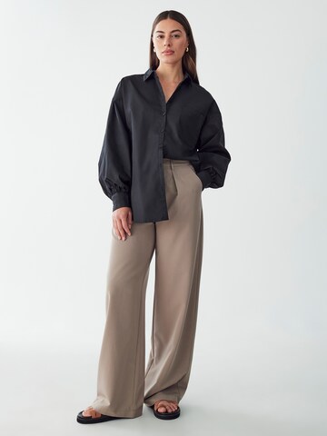 Willa Blouse 'CARTER' in Zwart