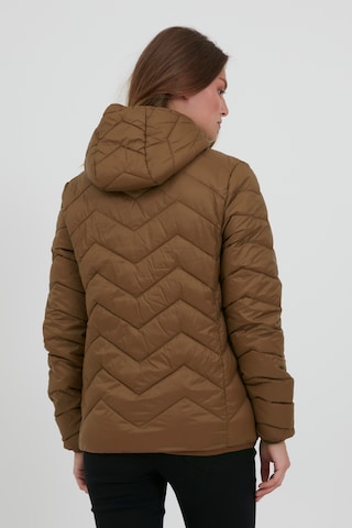 Fransa Between-Season Jacket 'FRBAPADDING' in Brown