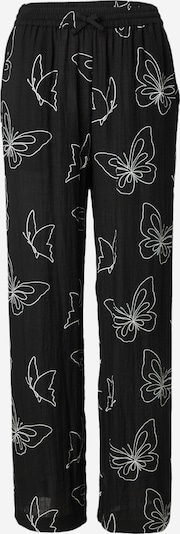 florence by mills exclusive for ABOUT YOU Trousers 'Sea Breeze' in Black / White, Item view