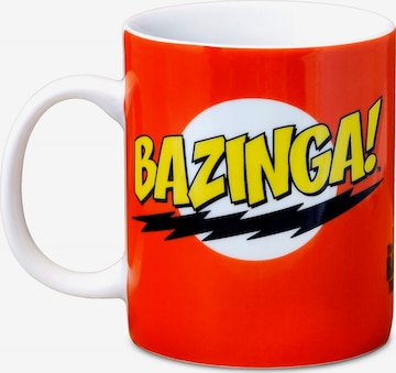 LOGOSHIRT Tasse 'TBBT - The Big Bang Theory - Bazinga' in Rot