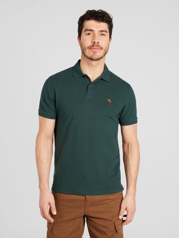 T-Shirt Abercrombie & Fitch en vert : devant