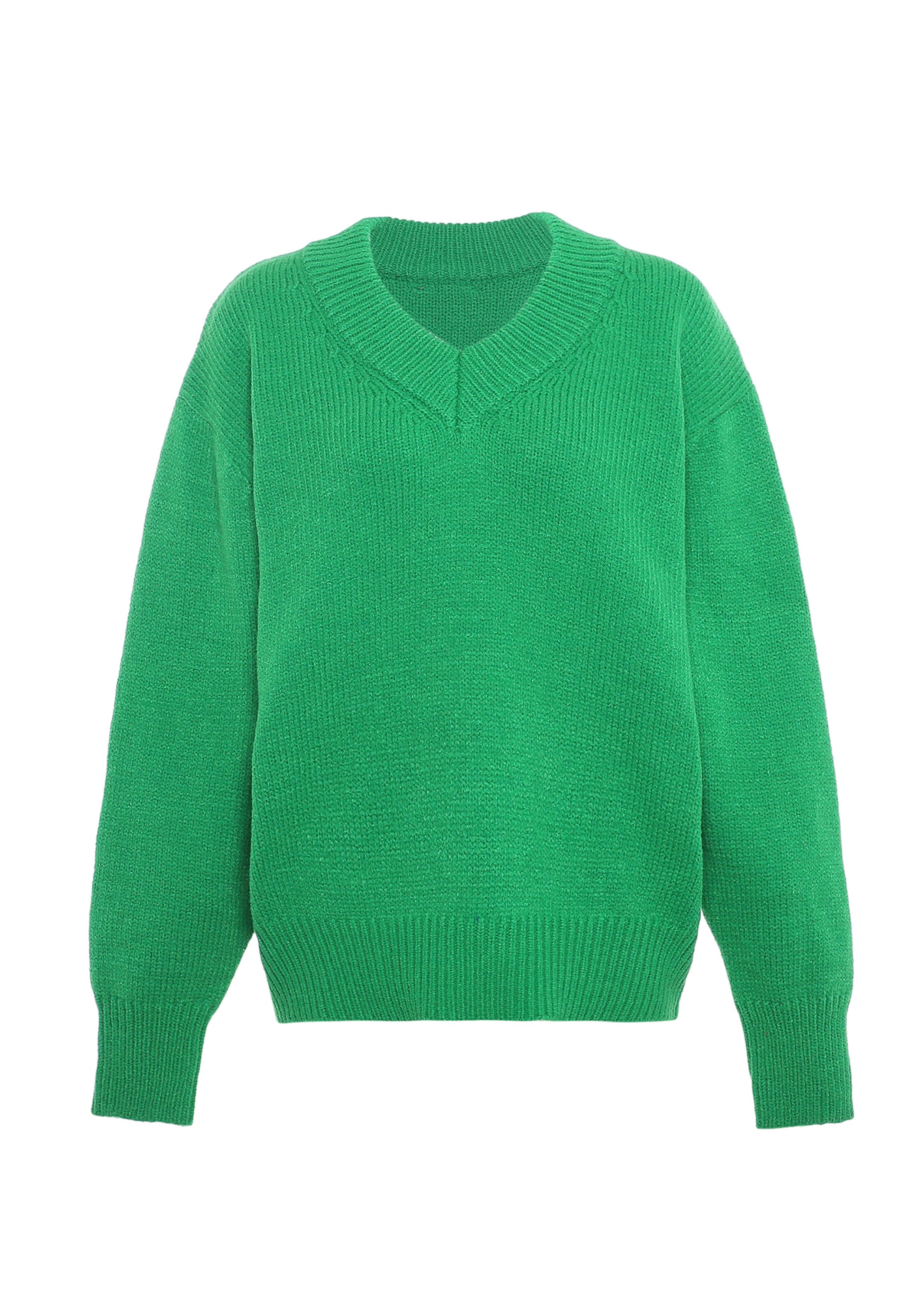 Libbi Pullover in Grün: Vorderseite
