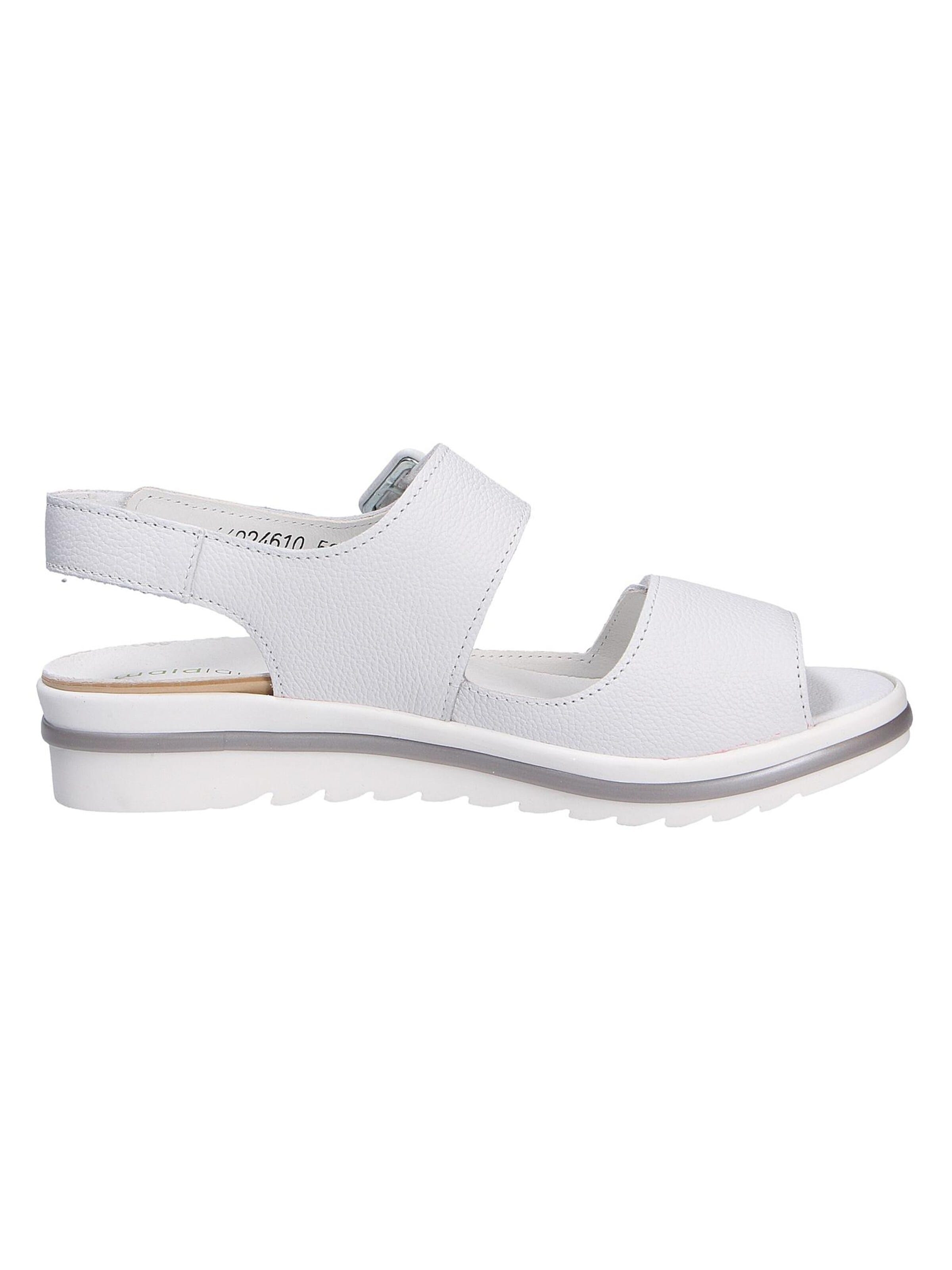 WALDLÄUFER - Sandalias con hebilla 'Hakura' en blanco