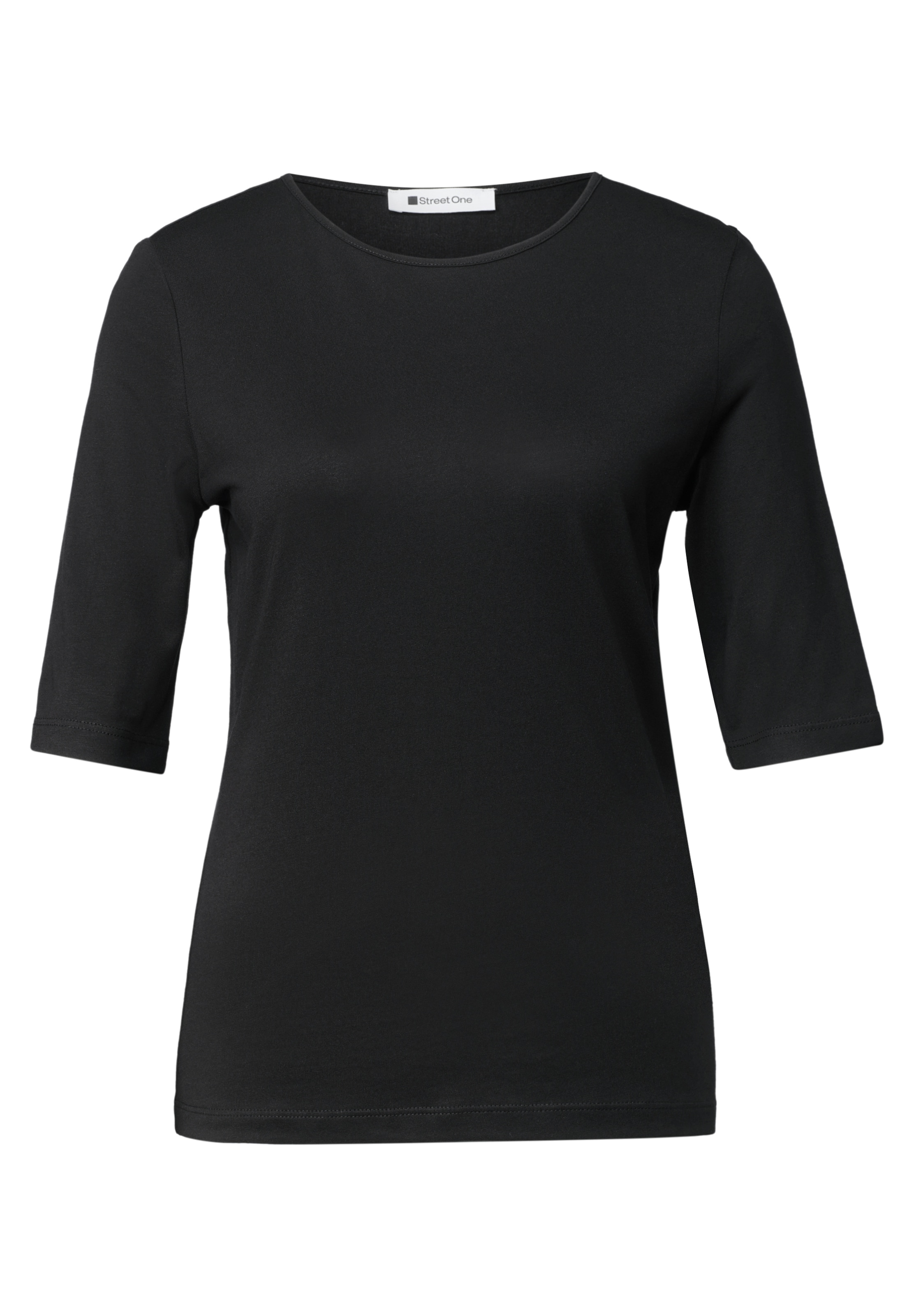 STREET ONE Shirt in Black: front