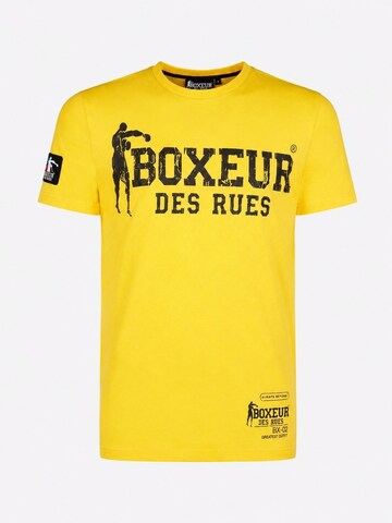 Boxeur des Rues Shirt‌‌‌‌‌‌ in Gelb: Vorderseite