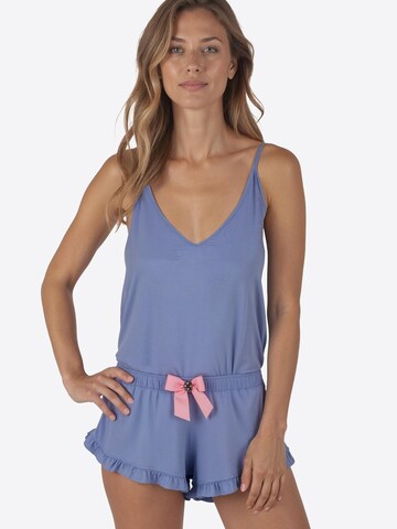 Vivisence Schlafshirt '2200' in Blau: Vorderseite