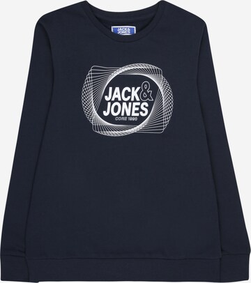 Jack & Jones Junior Sweatshirt 'Luca' in Blauw: voorkant