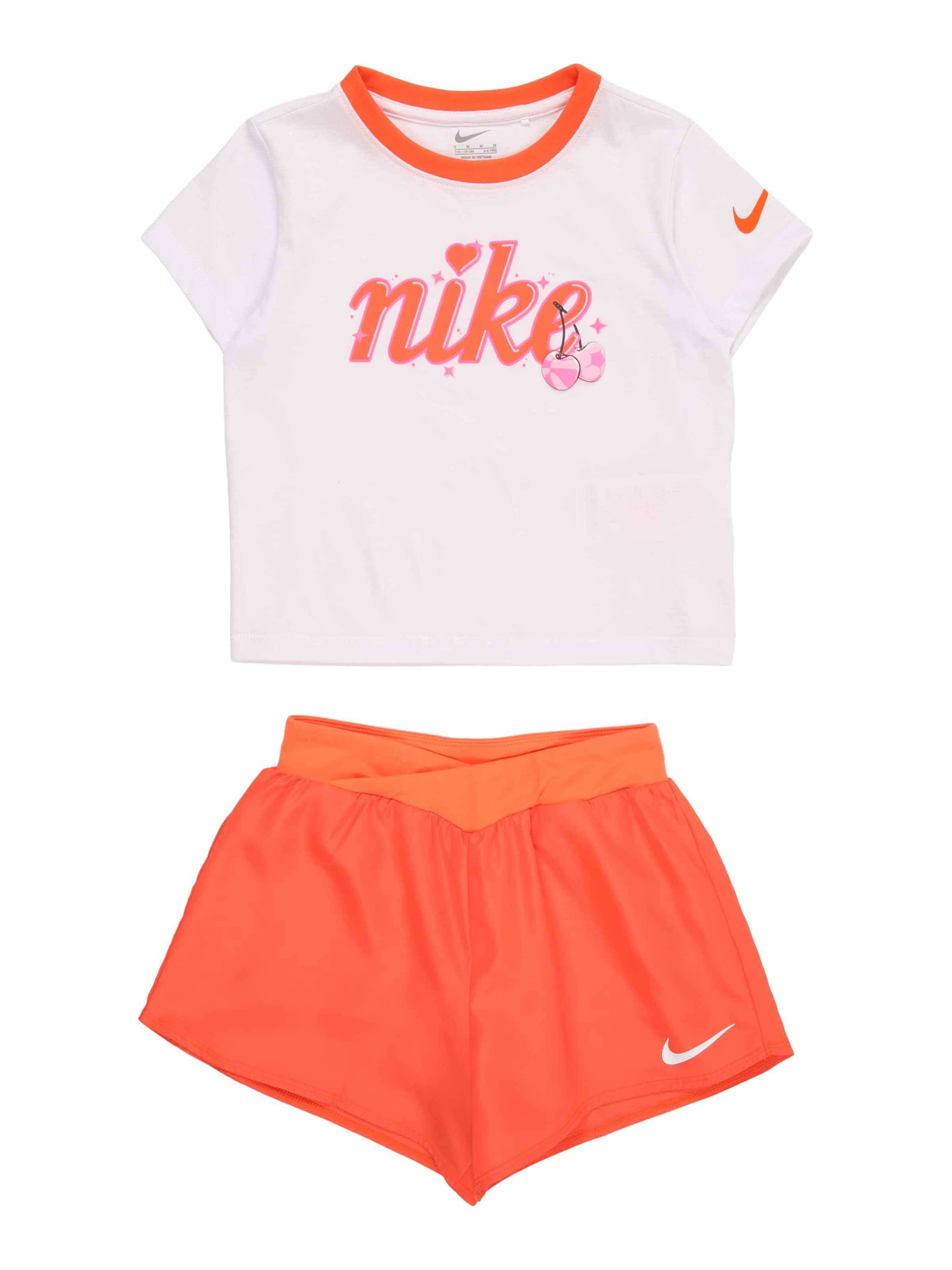 Nike Sportswear Set - Oranžová: predná strana