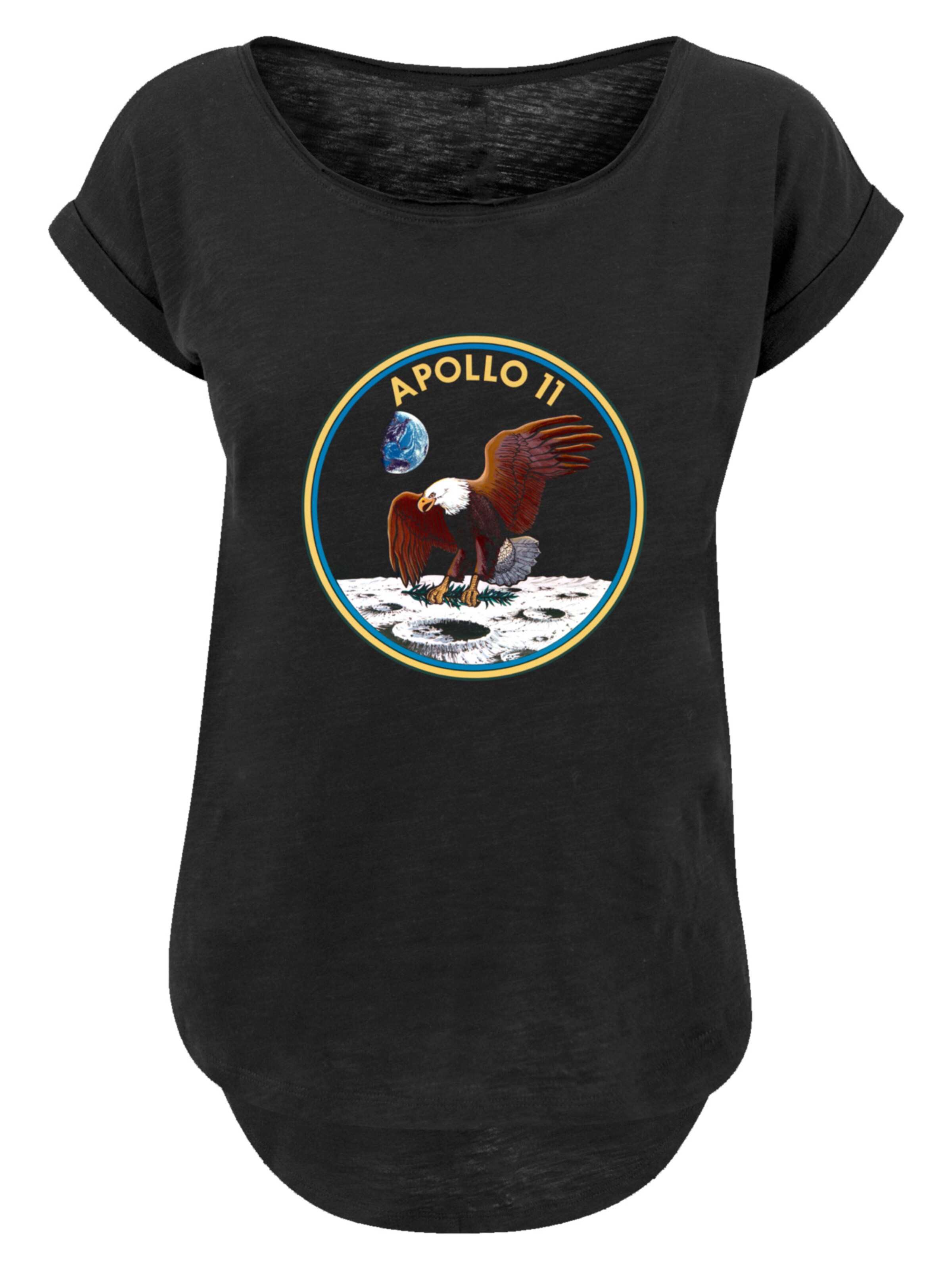 F4NT4STIC Shirt 'NASA' in schwarz, Produktansicht