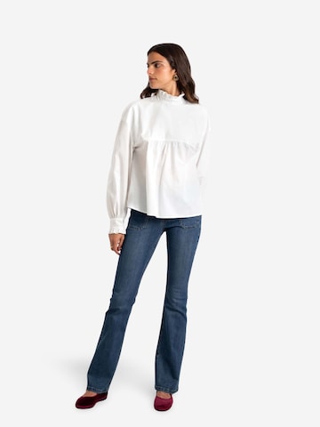 THE-ARE Bluse in Weiß