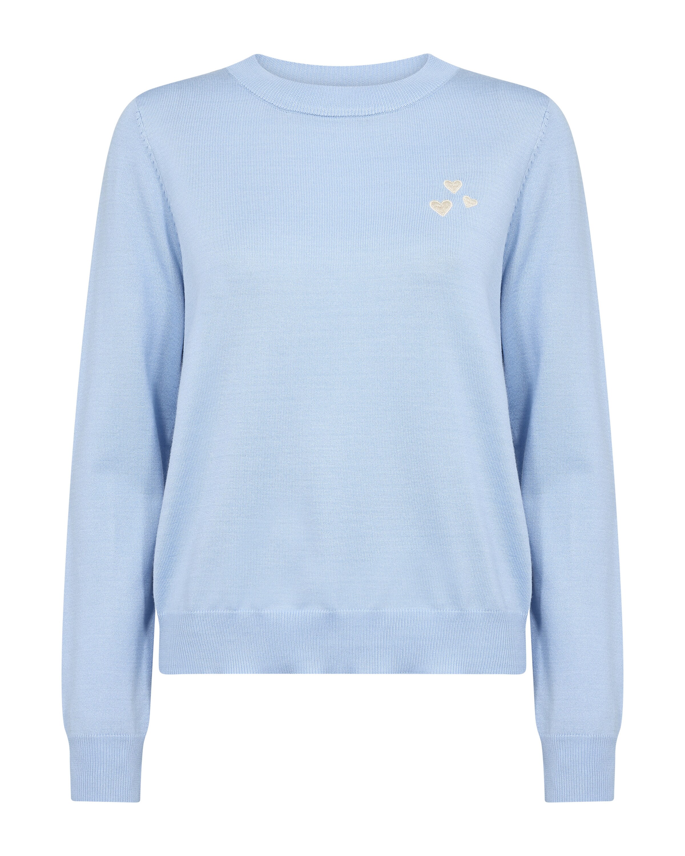 SAINT TROPEZ Pullover 'Valentina' in Blau: Vorderseite