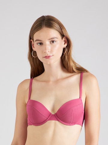 ESPRIT T-shirt Bra in Pink: front