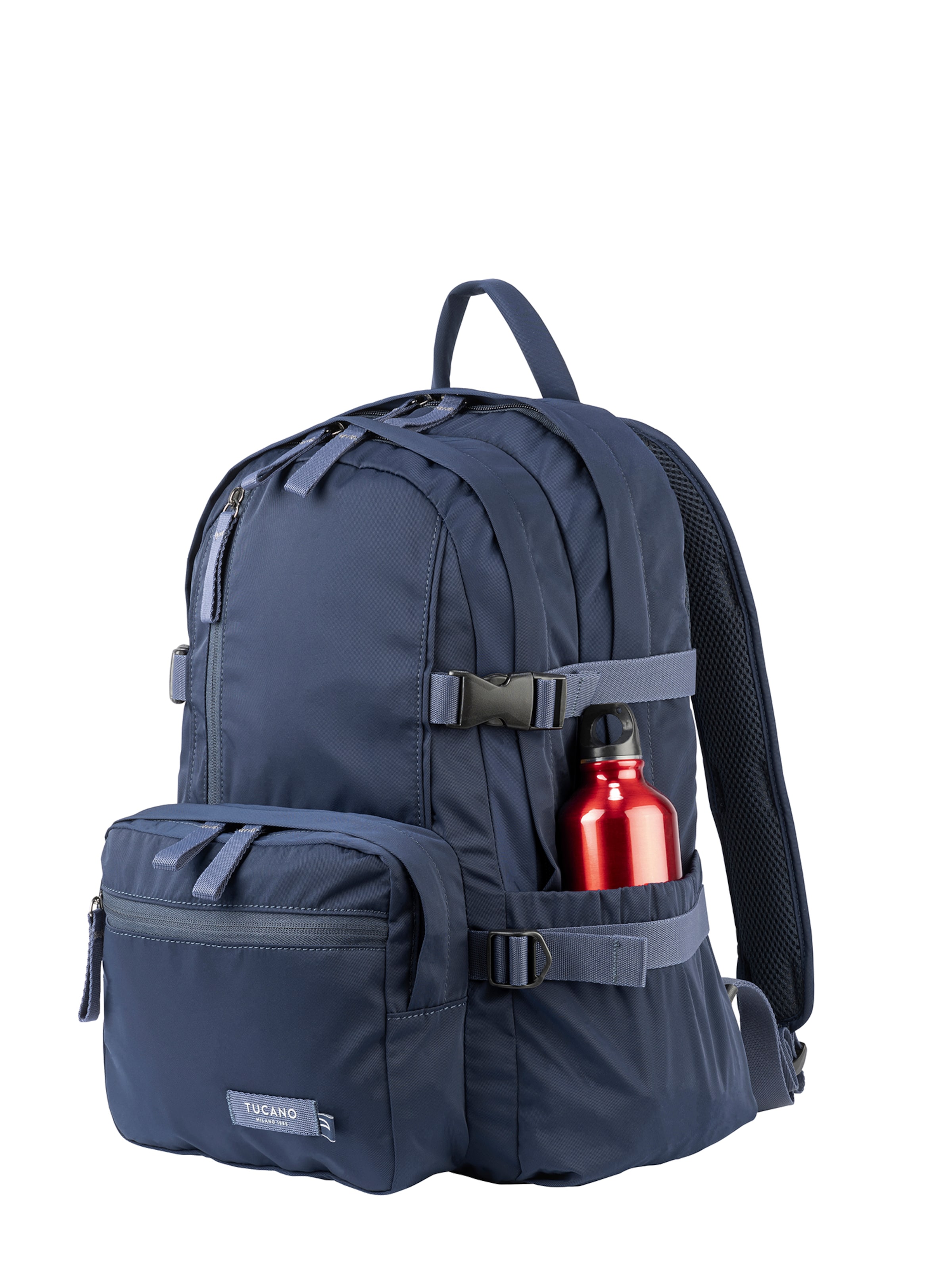 Zaino 'Zaino Unisex Tucano con Zip - 30x42,5x17,5 cm' di TUCANO in blu