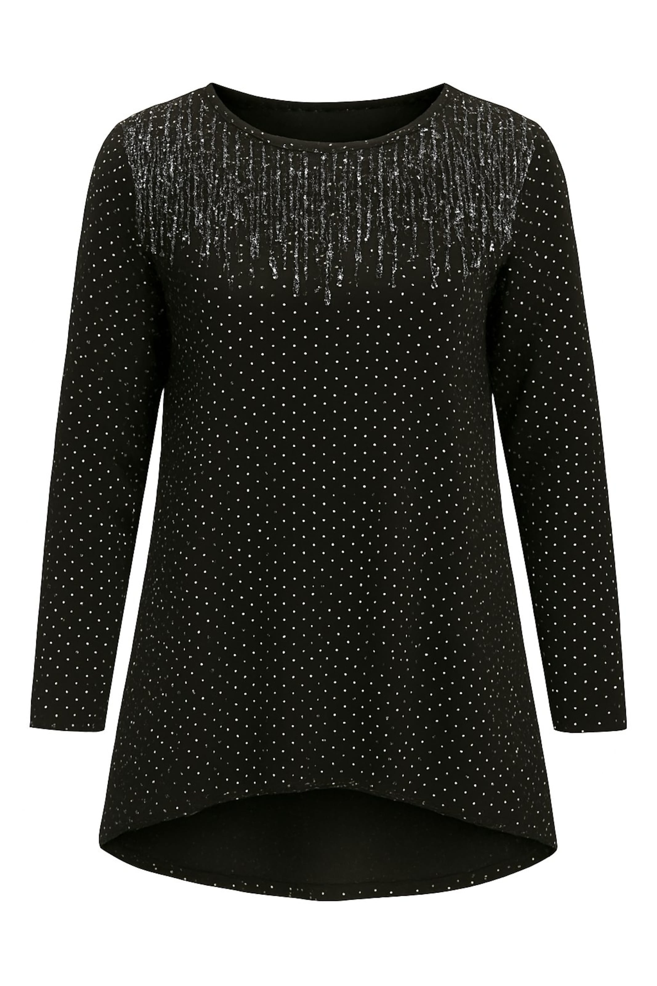 Stil Diva Blouse in Zwart: voorkant