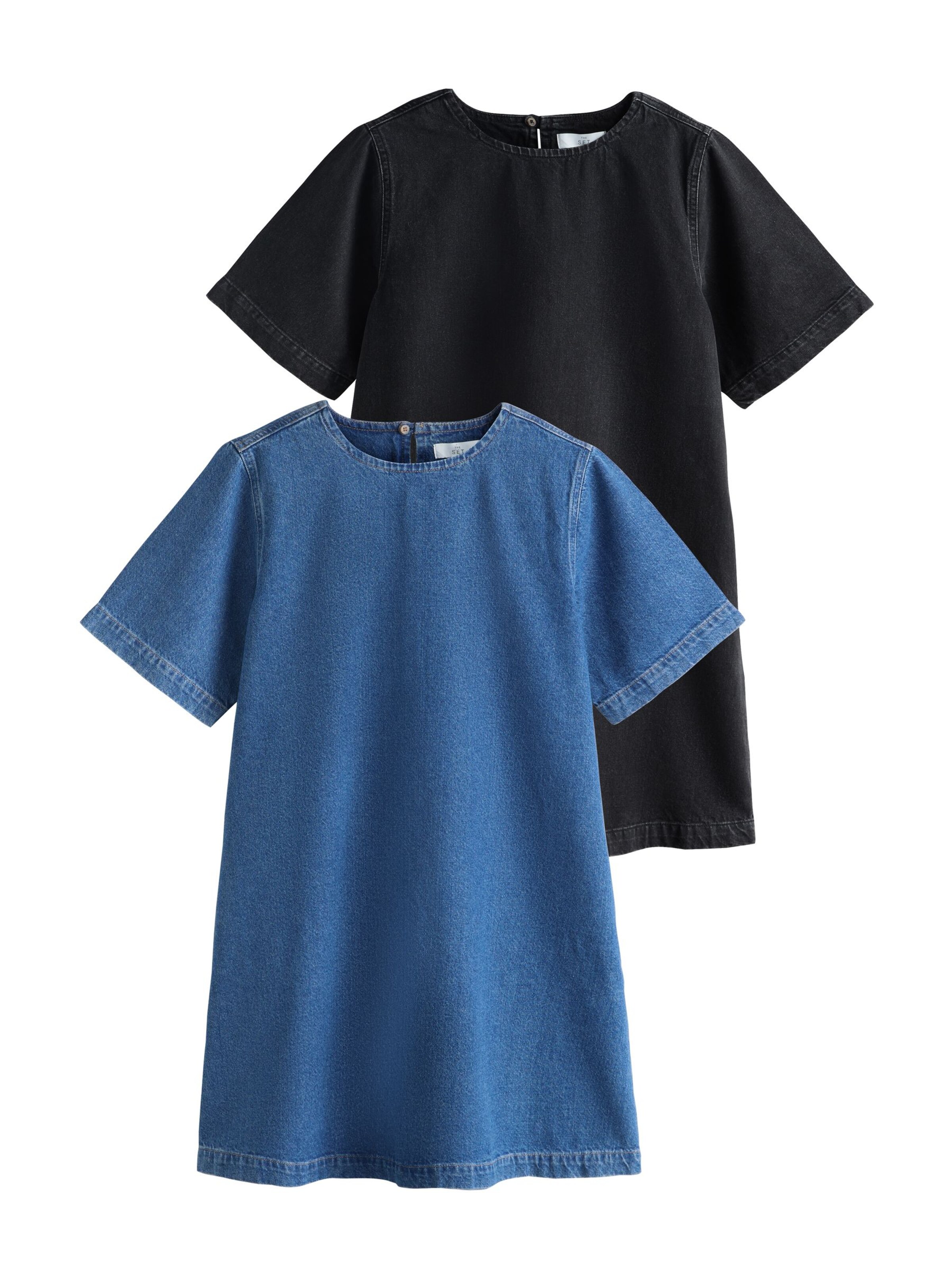 Rochie de la The Set pe albastru: față