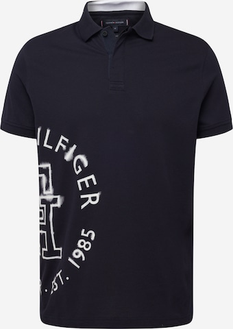 T-Shirt TOMMY HILFIGER en bleu : devant