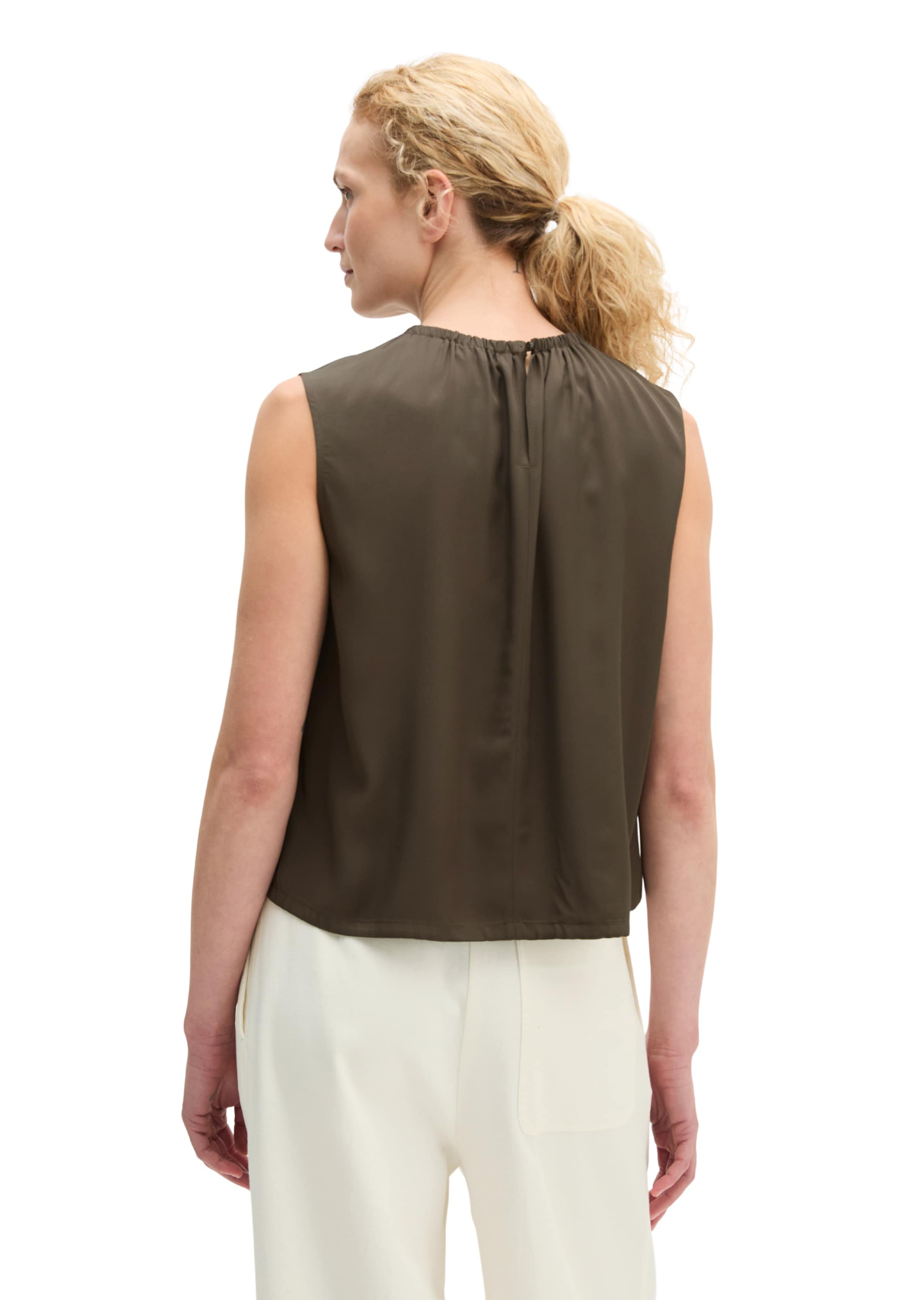 Marc O'Polo Bluse in Braun