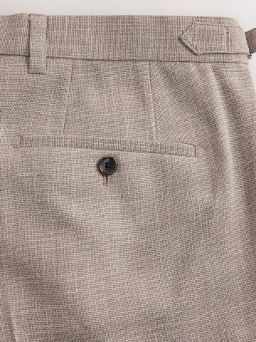 Next Slim fit Pleat-Front Pants in Grey