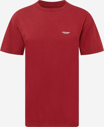 Abercrombie & Fitch T-Shirt in Rot: predná strana
