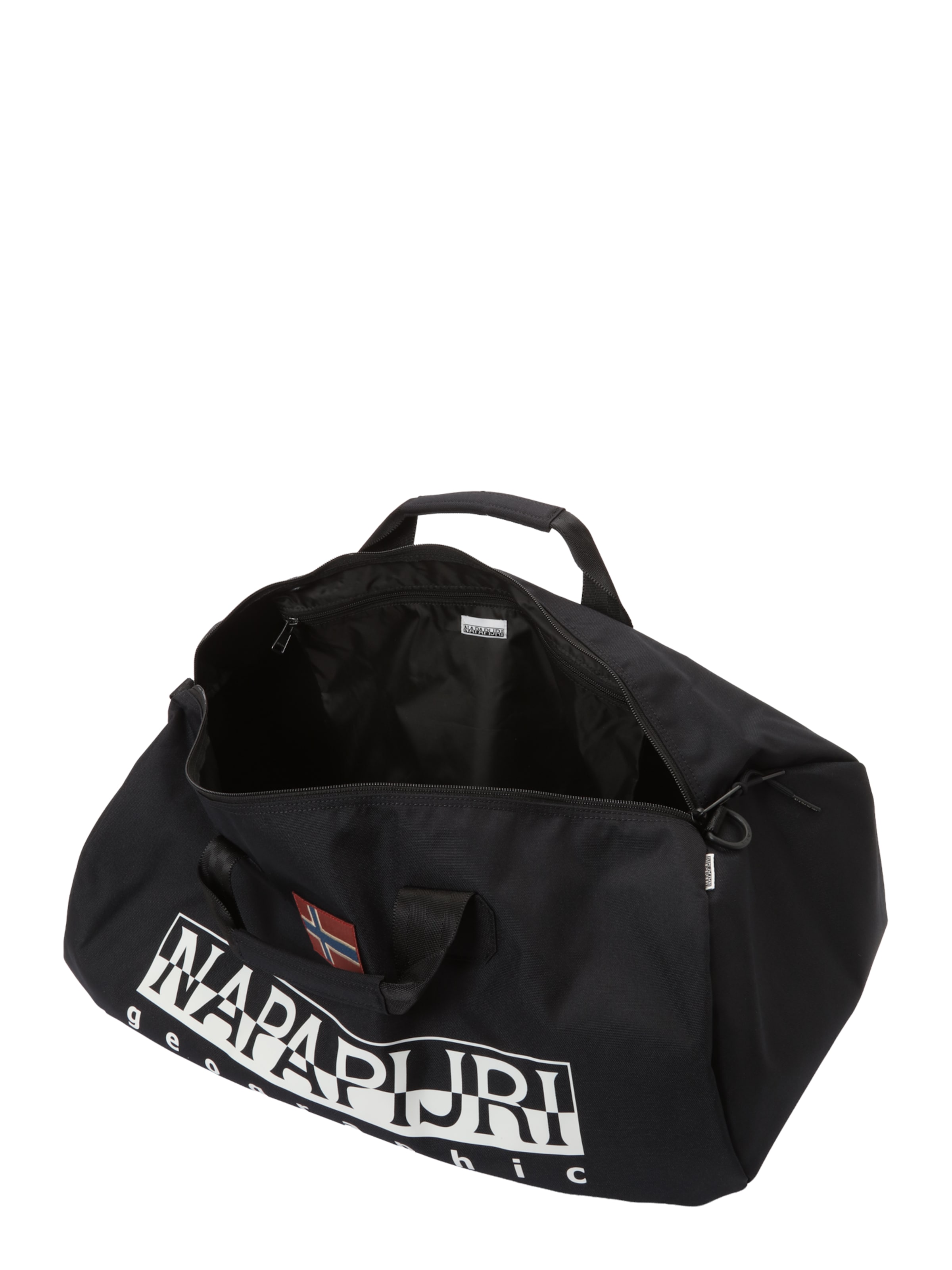 NAPAPIJRI Utazótáska 'HADERS' - fekete: felül