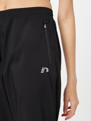 Regular Pantalon de sport Newline en noir