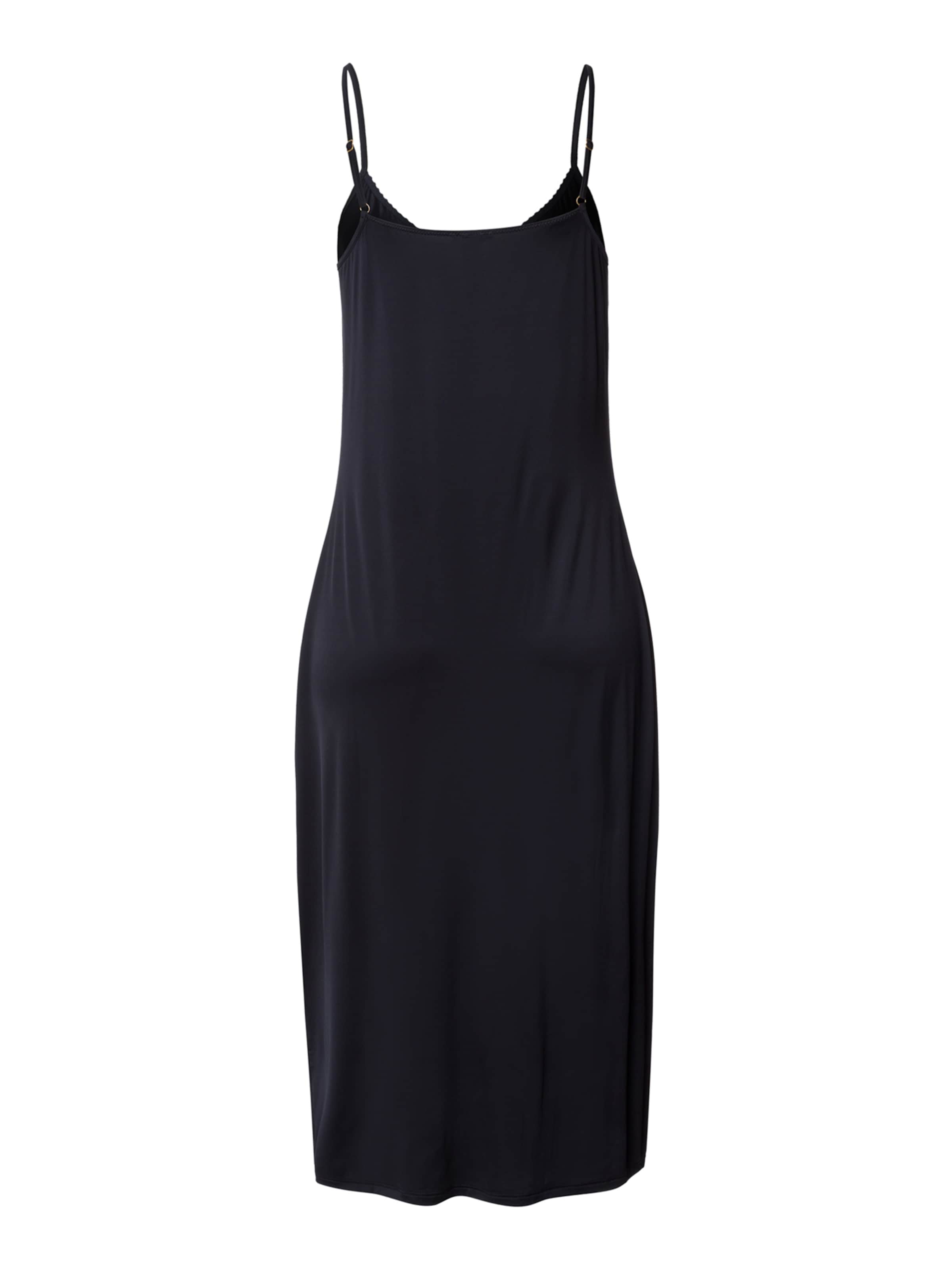 Chemise de nuit 'Satin Deluxe' Hanro en noir