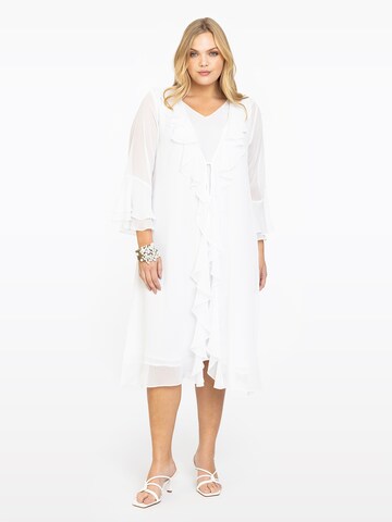 Cardigan 'Voile' Yoek en blanc