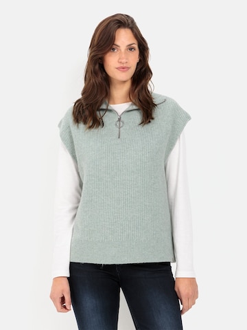 CAMEL ACTIVE Sweater in Green: front